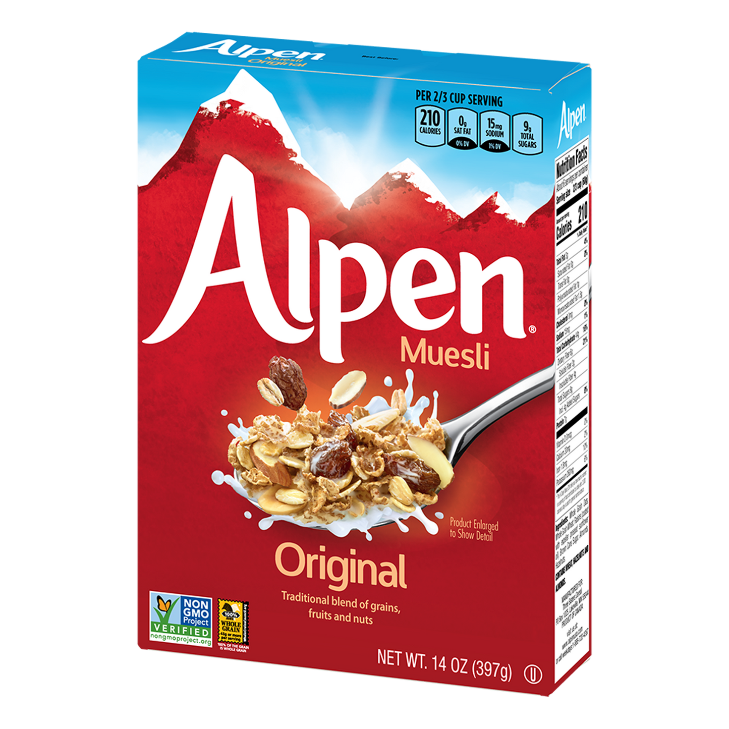 Alpen Muesli Original, 397g