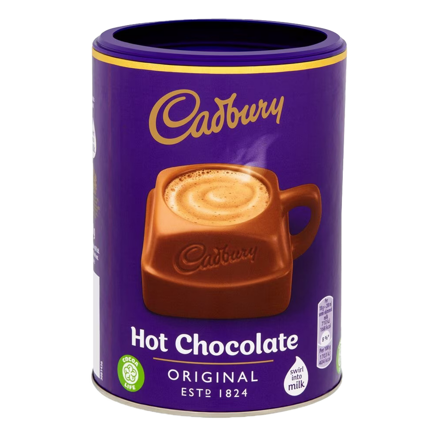 Cadbury Drinking Hot Chocolate, 500g