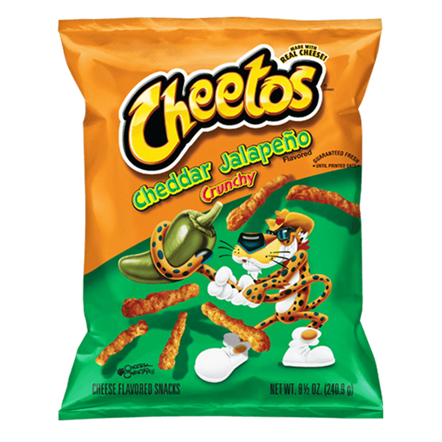 Cheetos Crunchy Cheddar Jalapeno, 226g