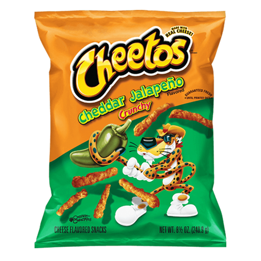 Cheetos Crunchy Cheddar Jalapeno, 226g