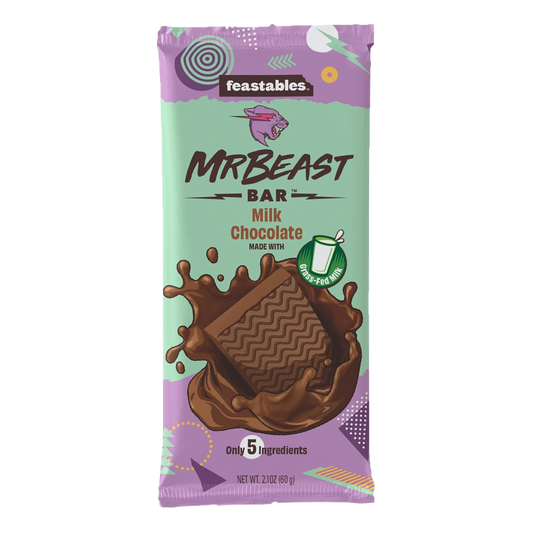 Mr. Beast Bar Milk Chocolate, 60g