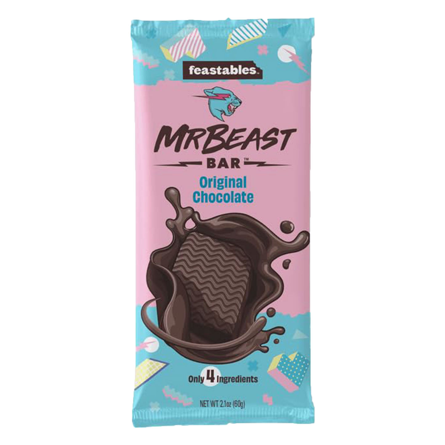 Mr. Beast Bar Original Chocolate, 60g