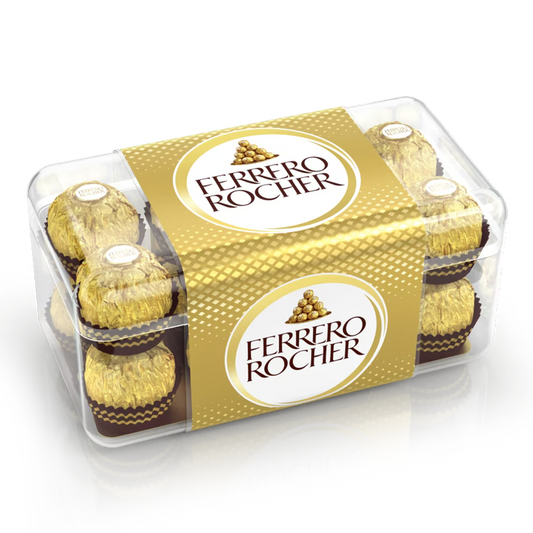 Ferrero Rocher T16 Pralines Gift Box, 200g