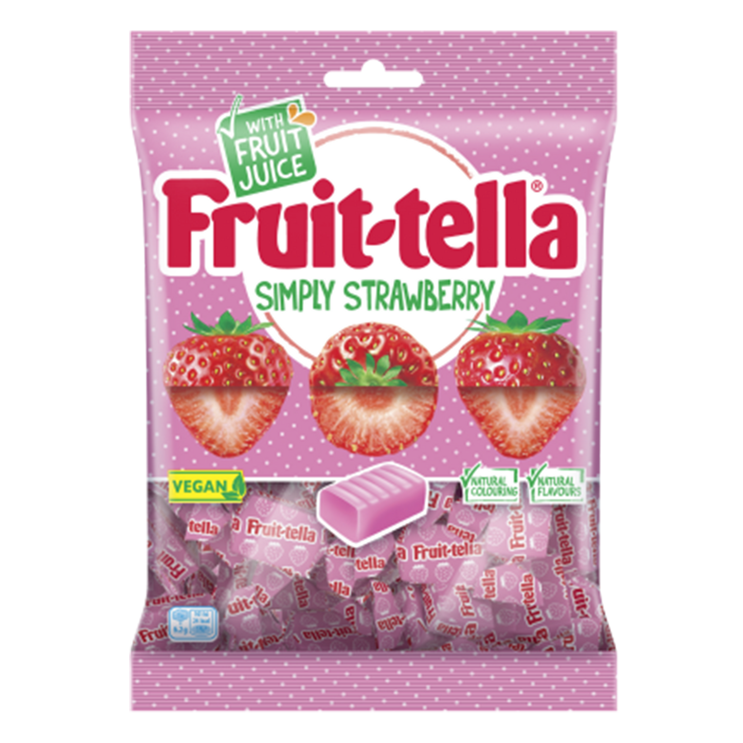 Fruit-tella Simply Strawberry Toffee, 170g