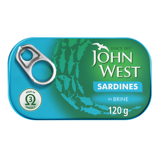 John West Sardines in Brine, 120g