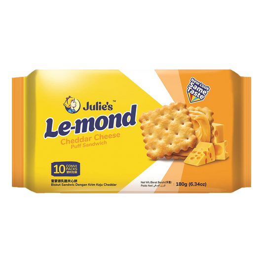 Julie's Lemond Cheddar Cheese Sandwich, 180g