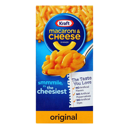 Kraft Macaroni & Cheese Original, 206g