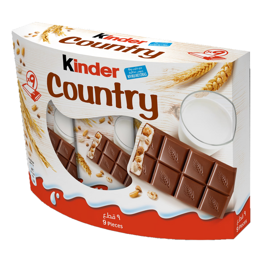 Kinder Country Gift Box, Pack of 9 x 23.5g