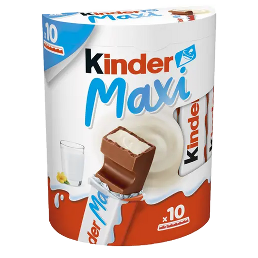 Kinder Maxi Gift Box, Pack of 10 x 21g