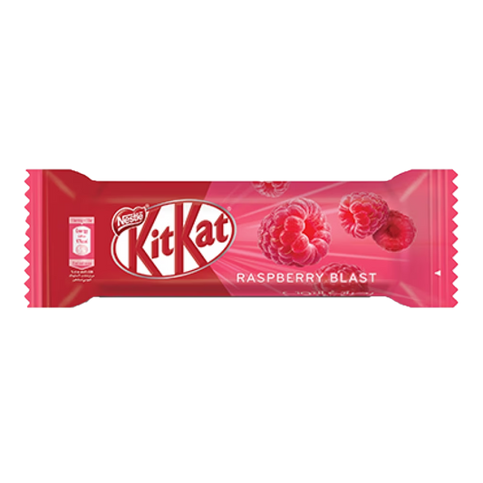 KitKat 2 Fingers Raspberry, Pack of 18 x 18.5g