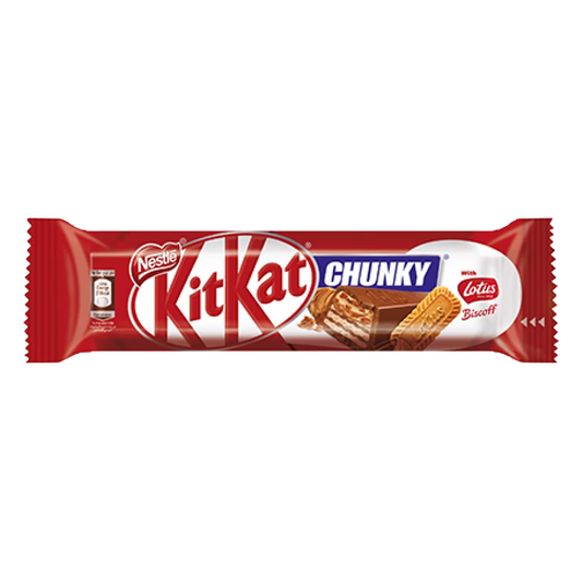 KitKat Chunky Lotus Biscoff, Pack of 24 x 42g