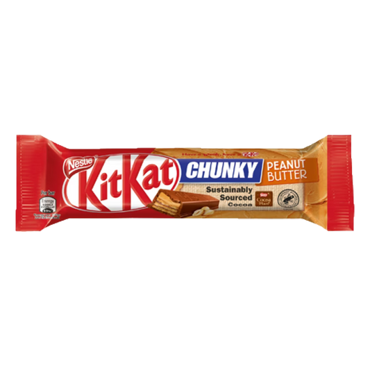 KitKat Chunky Peanut Butter, Pack of 24 x 42g