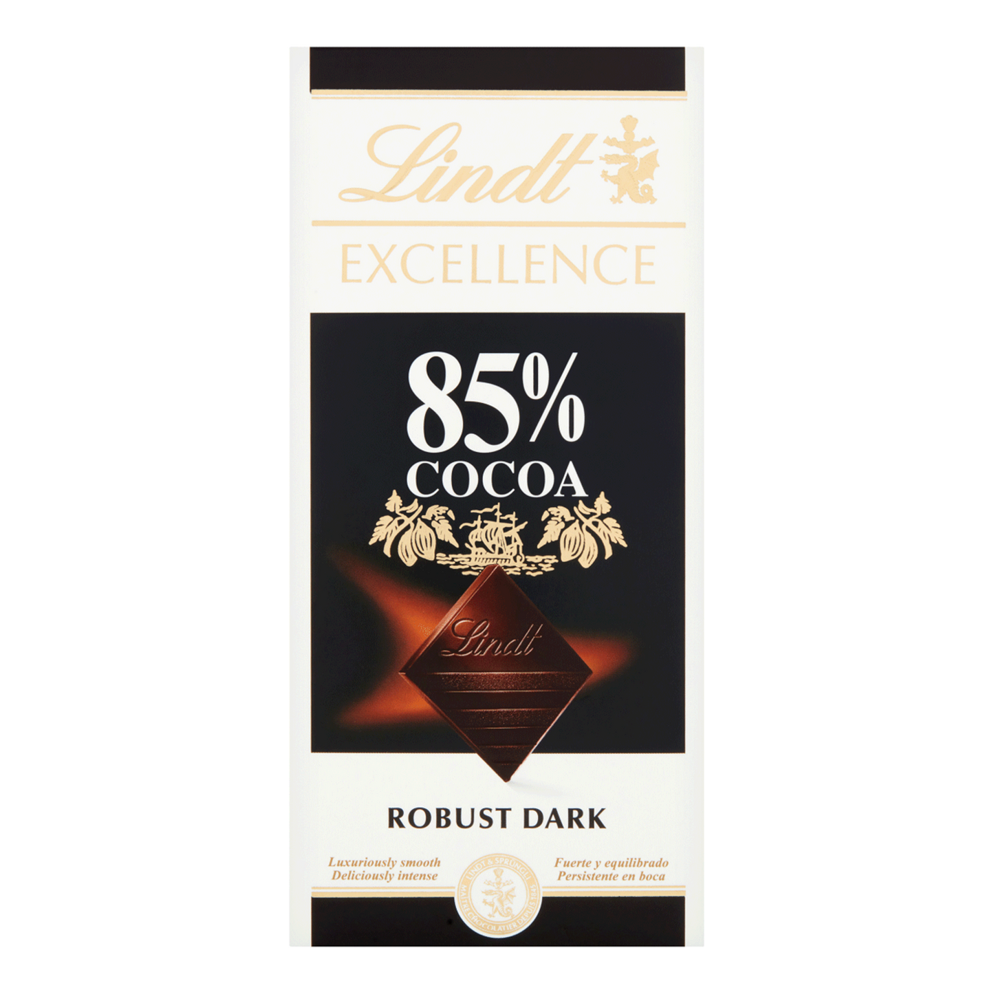 Lindt Excellence Dark 85% Bar, 100g