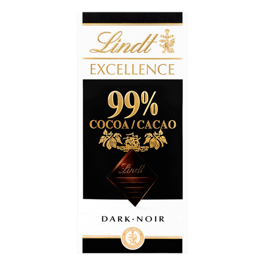 Lindt Excellence Dark 99% Bar, 50g