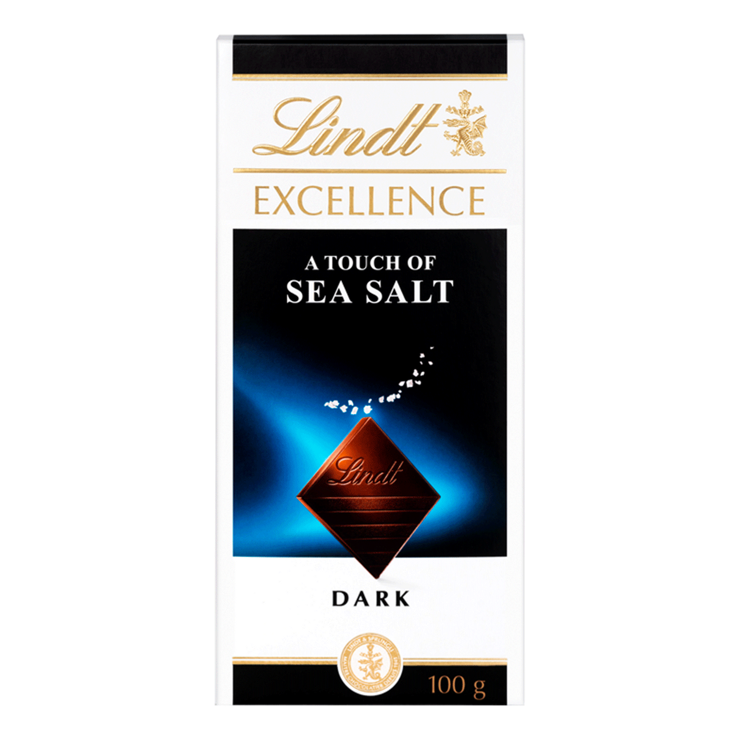 Lindt Excellence Dark Sea Salt Bar, 100g