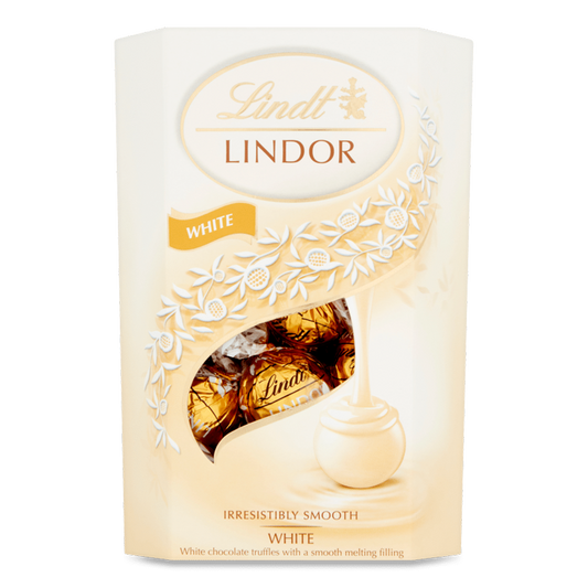 Lindt Lindor White Truffles Gift Box, 200g