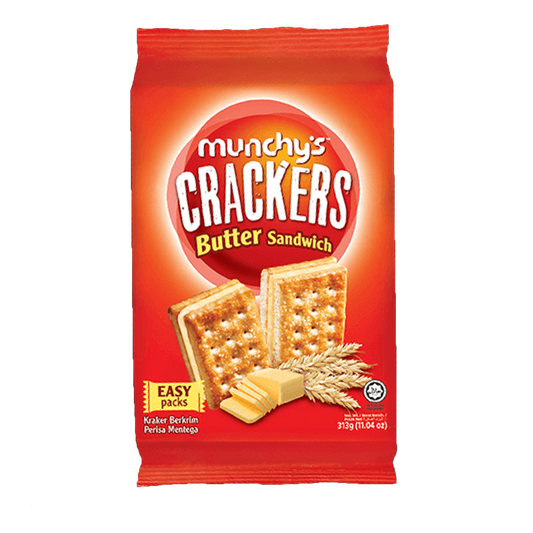 Munchy's Butter Sandwich Crackers, 270g