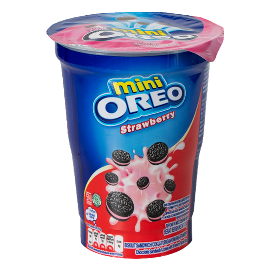 Mini Oreo Cup Strawberry Biscuits, 62g