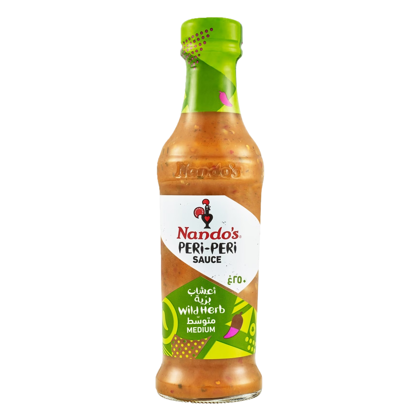 Nando's Peri Peri Sauce Wild Herb Medium, 250g