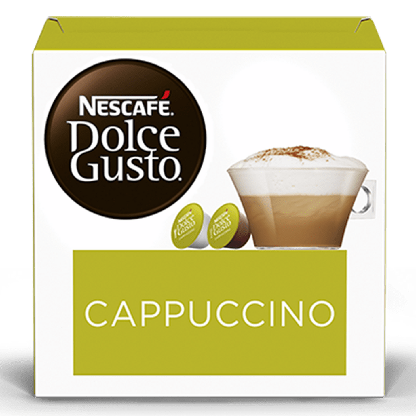 Nescafe Dolce Gusto Cappuccino Coffee, 16 capsules