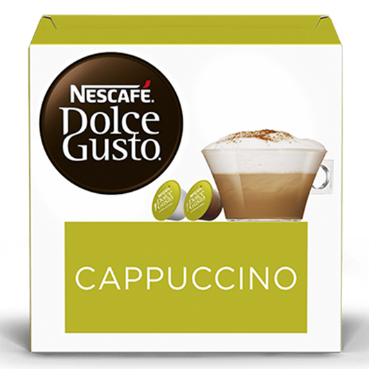 Nescafe Dolce Gusto Cappuccino Coffee, 16 capsules