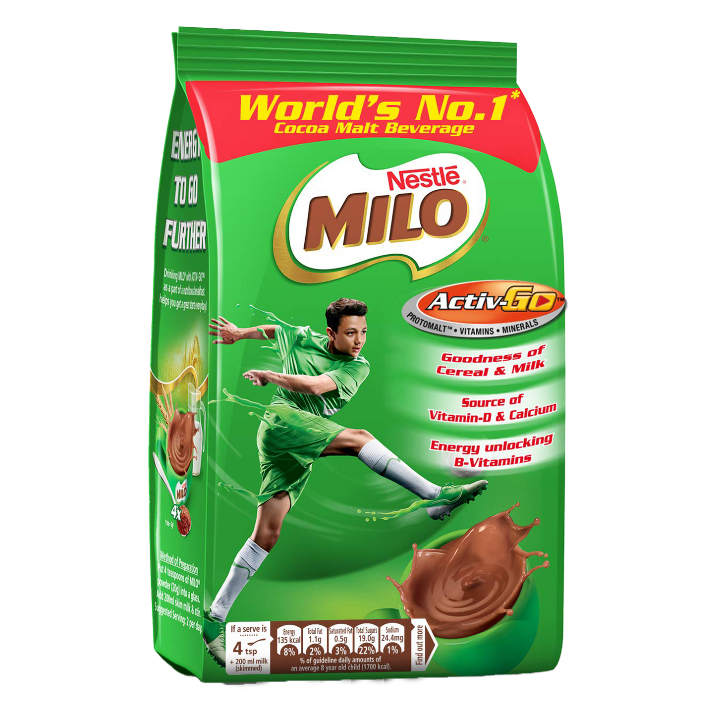 Nestle Milo Pouch, 400g