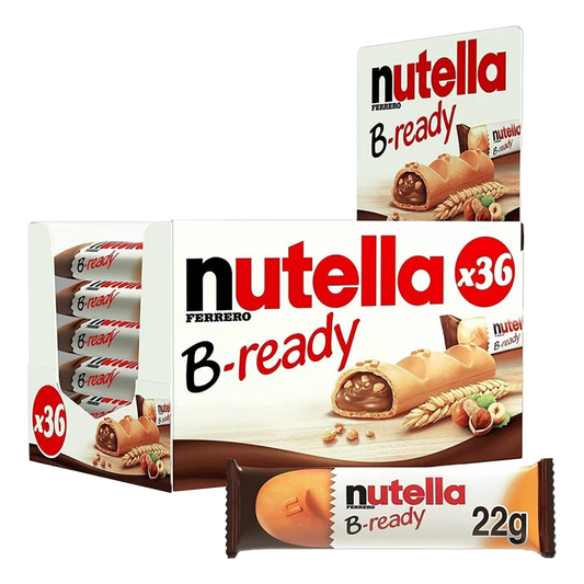 Nutella B-ready wafer, Pack of 36 x 22g