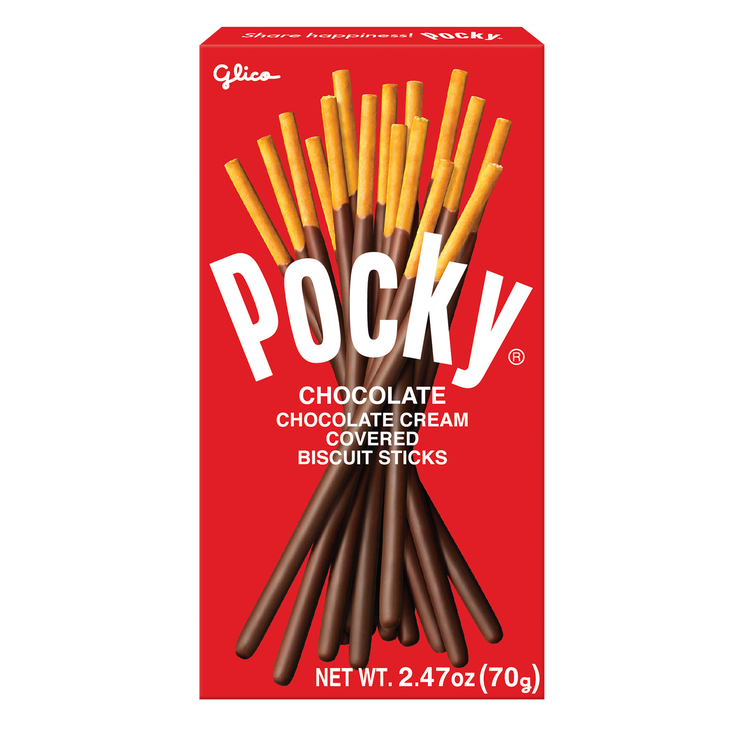 Pocky Stick Chocolate, Pack of 5 x 70g