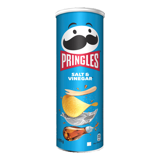 Pringles Salt & Vinegar, 155g