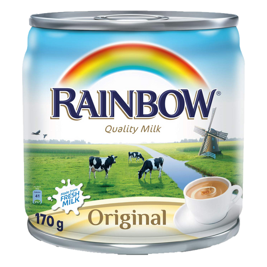 Rainbow Original Evaporated Milk, 170g