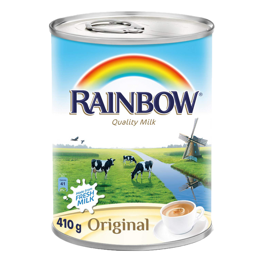 Rainbow Original Evaporated Milk, 410g