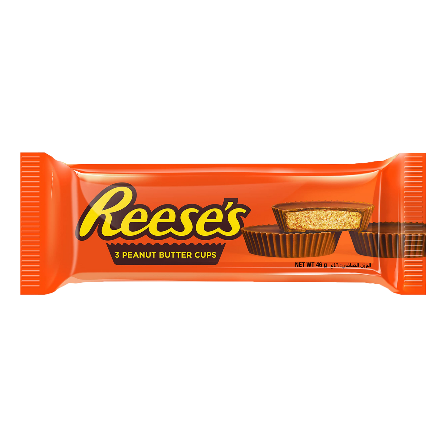 Reese's 3 Peanut Butter Cups, Pack of 48 x 46g