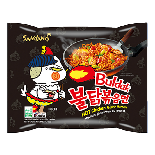 Samyang Buldak Hot Chicken Ramen Noodles, 140g