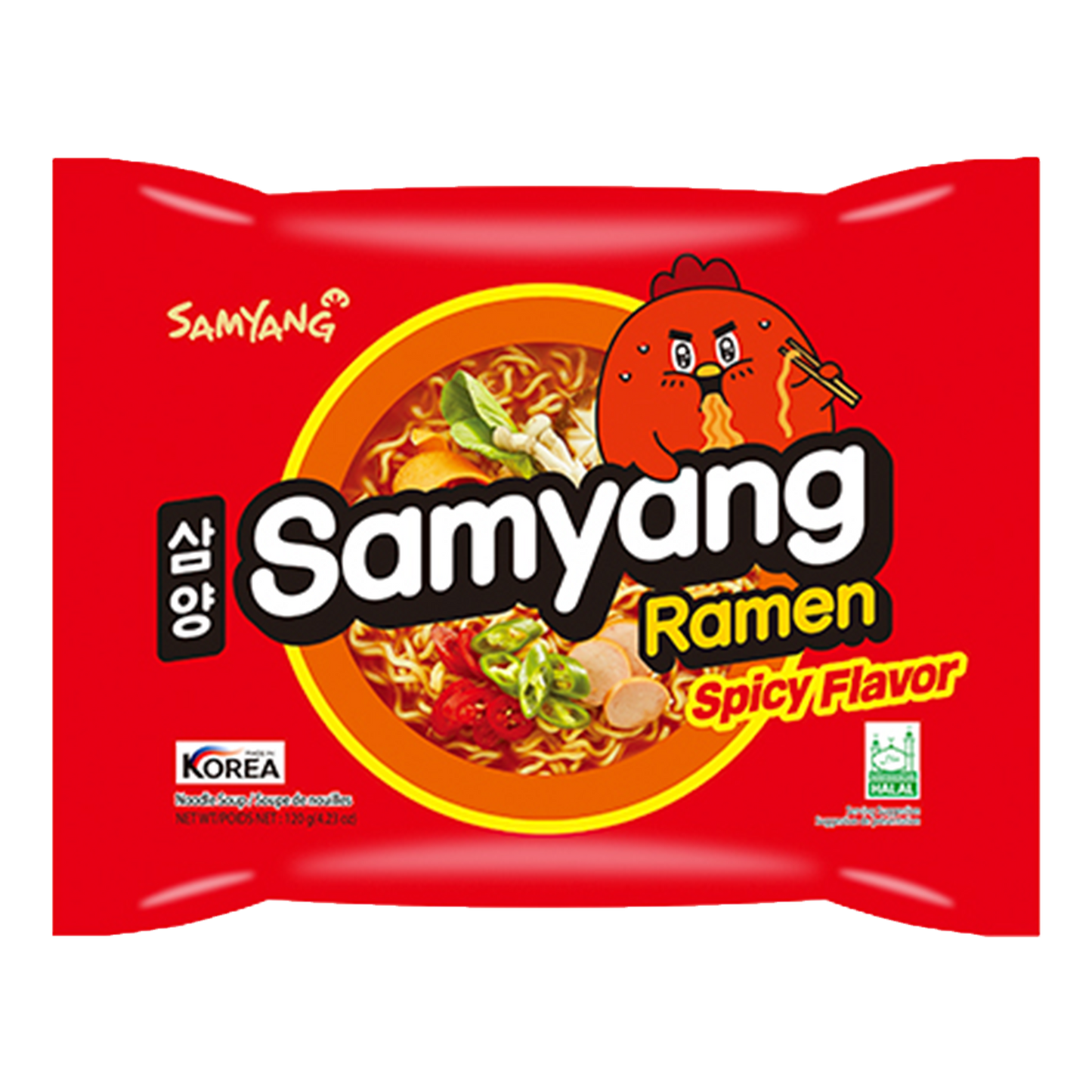 Samyang Spicy Ramen Noodles, 120g