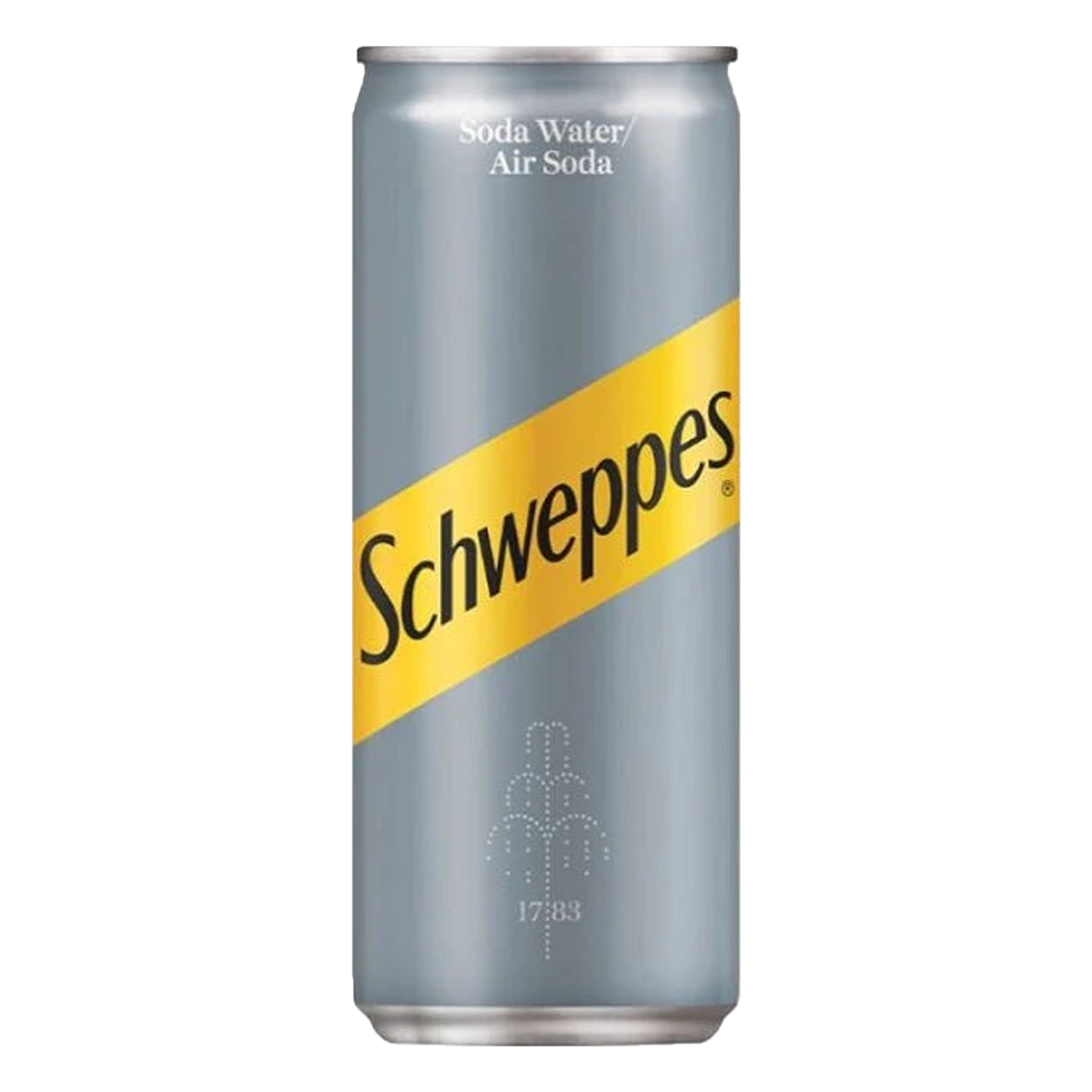 Schweppes Soda Water, Pack of 12 x 320ml