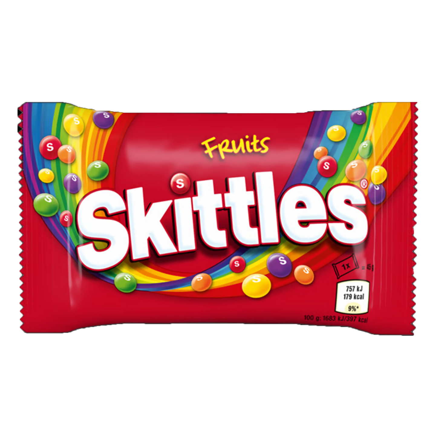 Skittles Fruits Candy, 38g