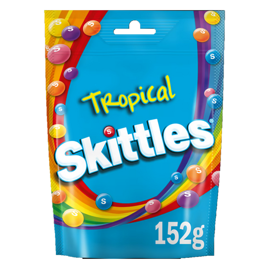 Skittles Tropical Sweet Bag, 136g