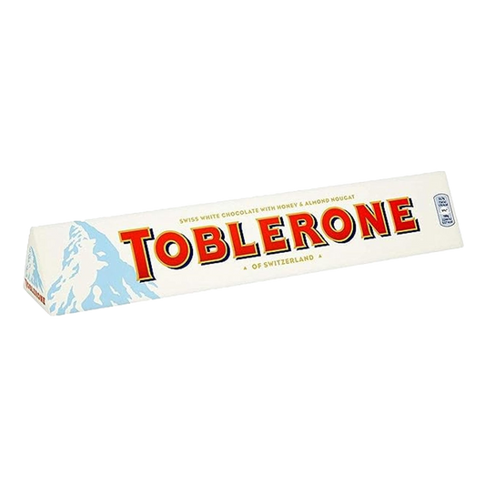 Toblerone Swiss White Chocolate, 100g