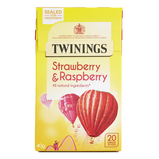 Twinings Strawberry & Raspberry, 20 tea bags