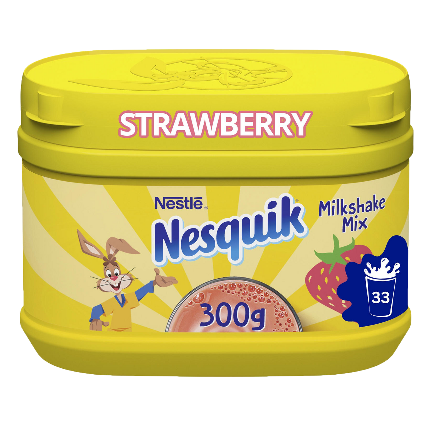 Nesquik Strawberry Milkshake Powder, 300g